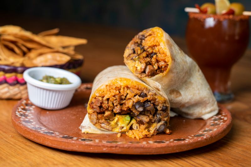 Costa Vida Sweet Pork Burrito